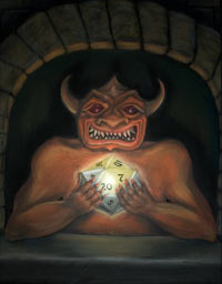 Painting for the movie DungeonCrawl